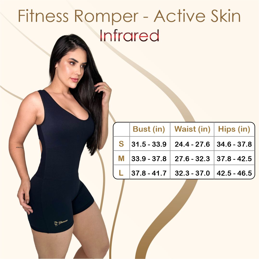 Activewear Compression Romper