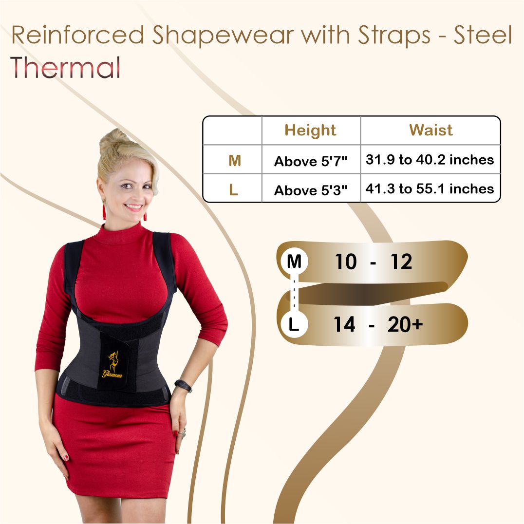 Ultra Reinforced Waist Trainer with Straps