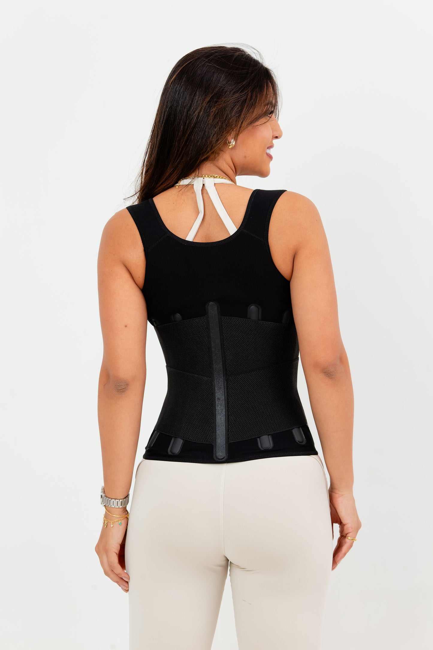 Thermal Waist Trainer with Adjustable Straps