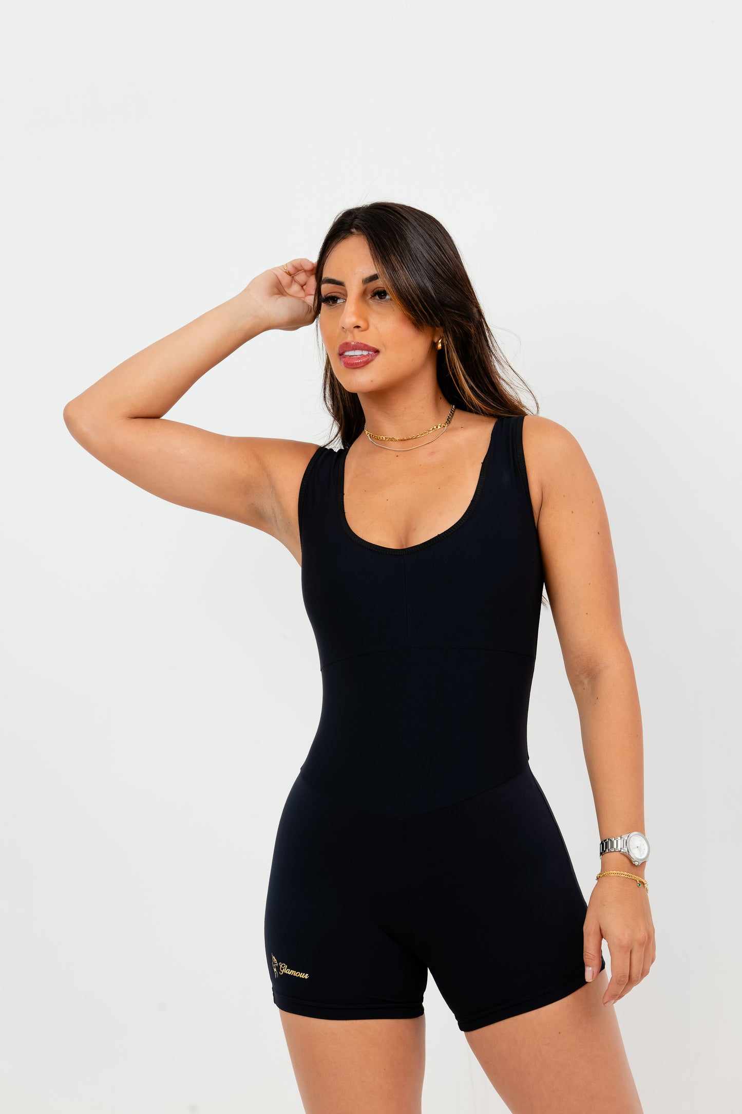 Activewear Compression Romper