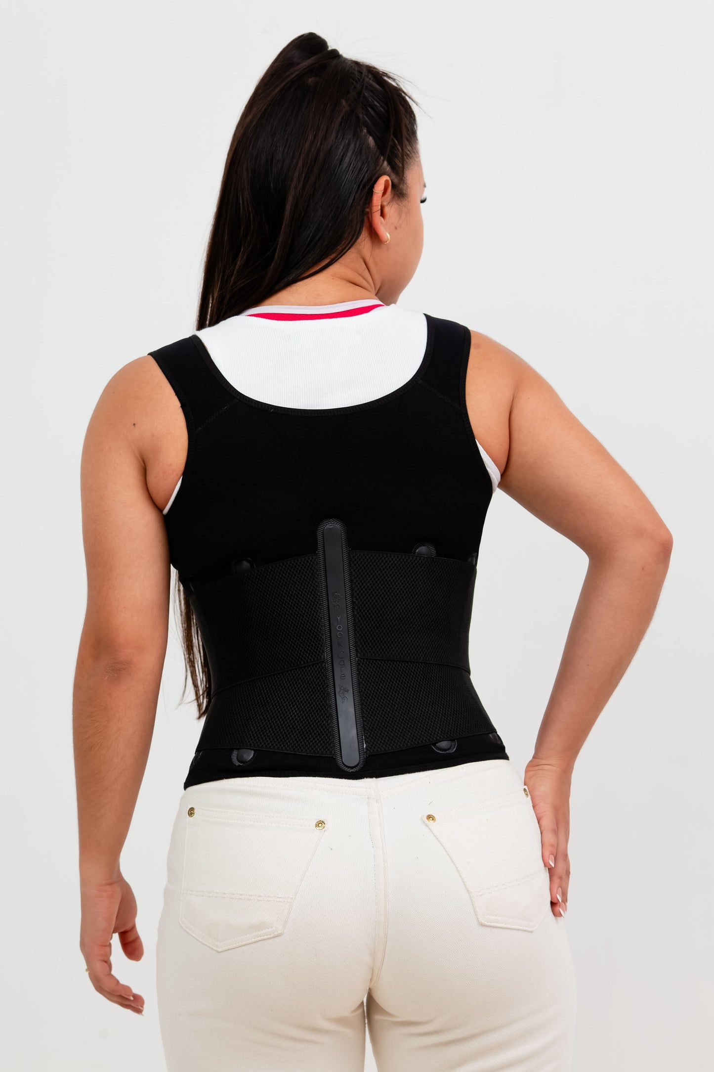 Thermal Waist Trainer with Adjustable Straps