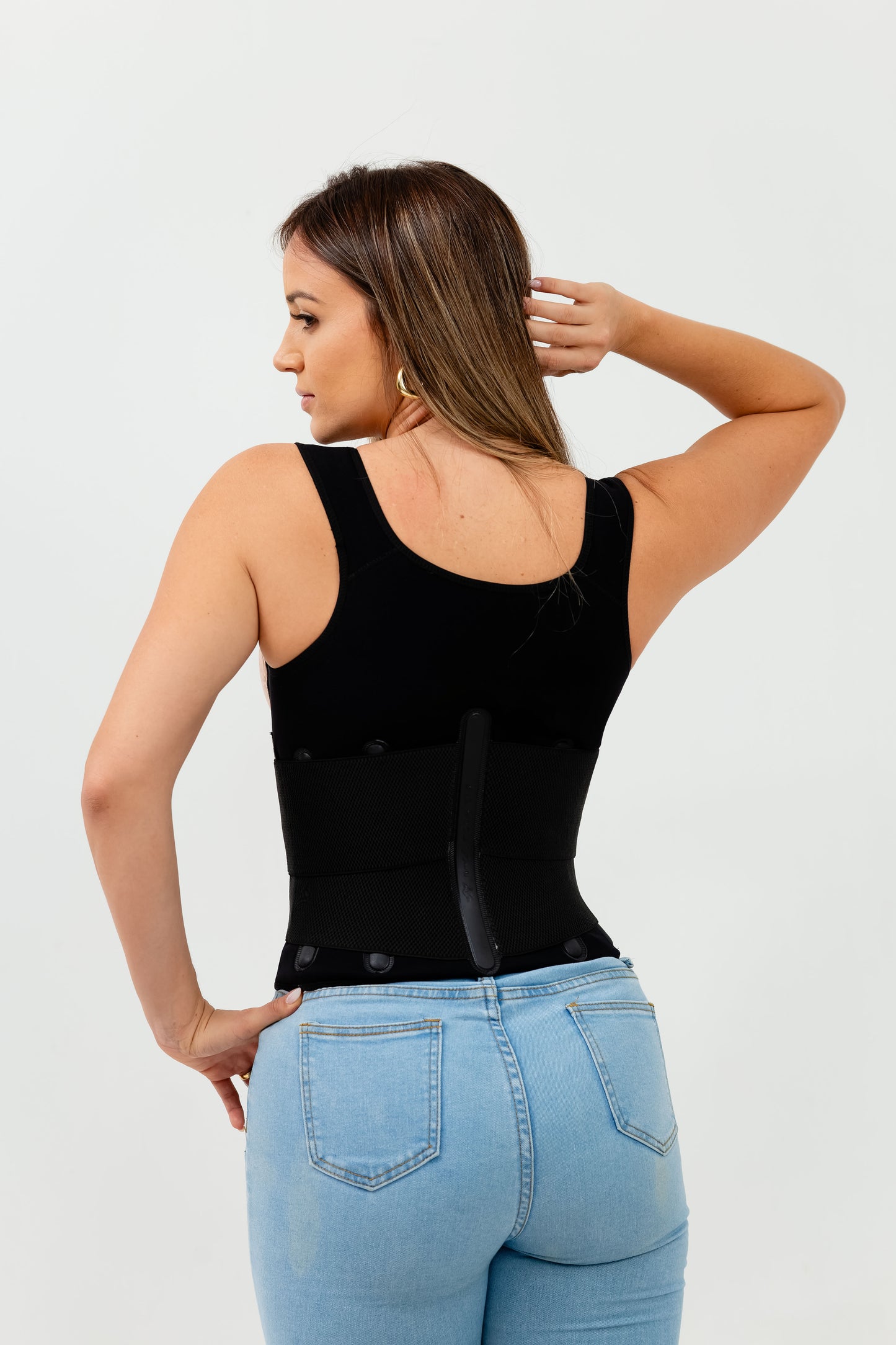 Thermal Waist Trainer with Adjustable Straps