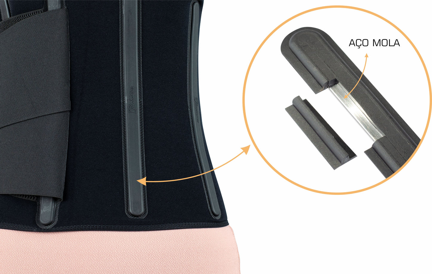 Ultra Reinforced Waist Trainer with Straps